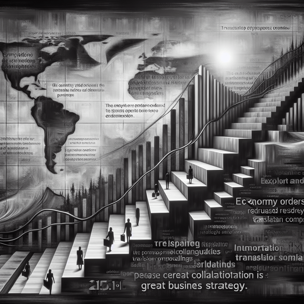 疫情結束後該如何復甦經濟,以我國外銷訂單為例,2023年外銷訂單年減15.9%,應如何因應外銷減少問題,並提及可以將翻譯公司作為良好的合作對象